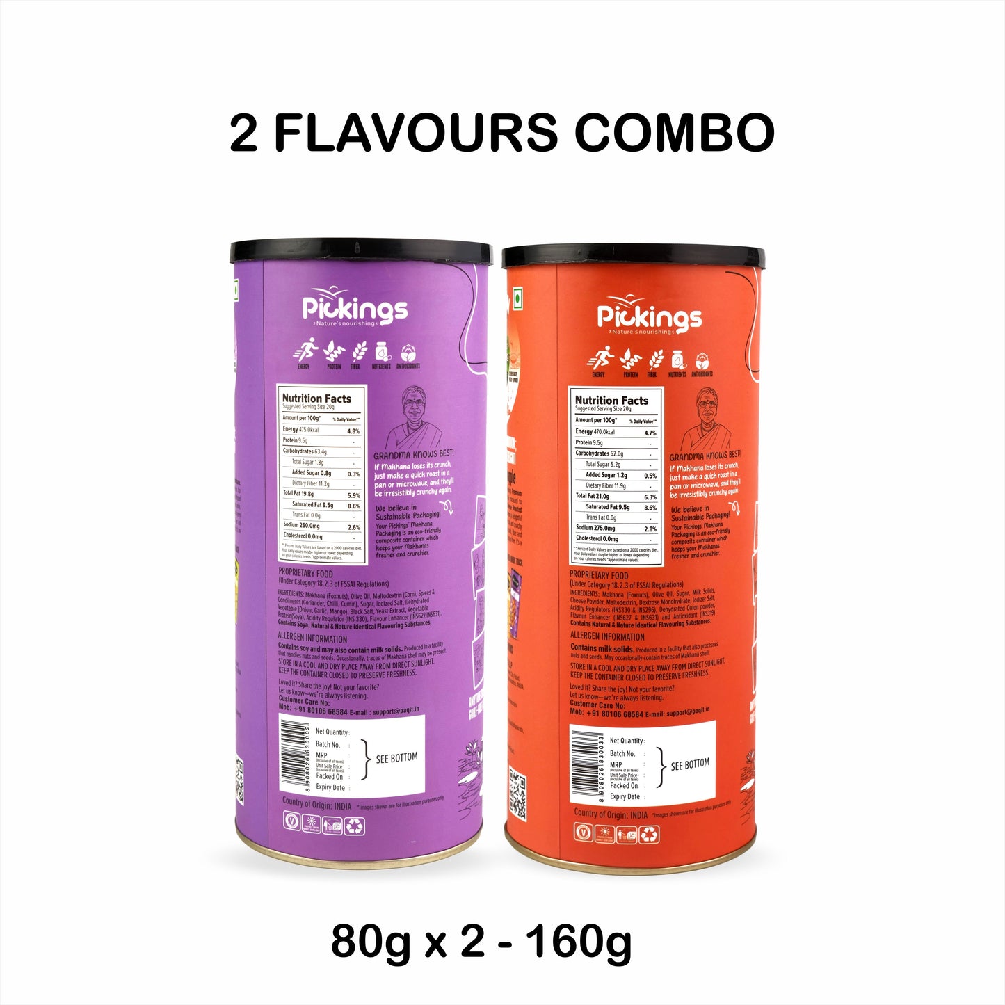 Magic Masala, Pineapple & Cheese (PACK of 2)