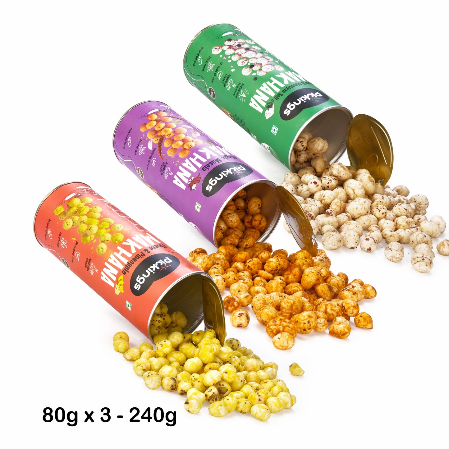 Magic Masala, Pineapple & Cheese,   Himalayan Salt & Pepper (PACK of 3)