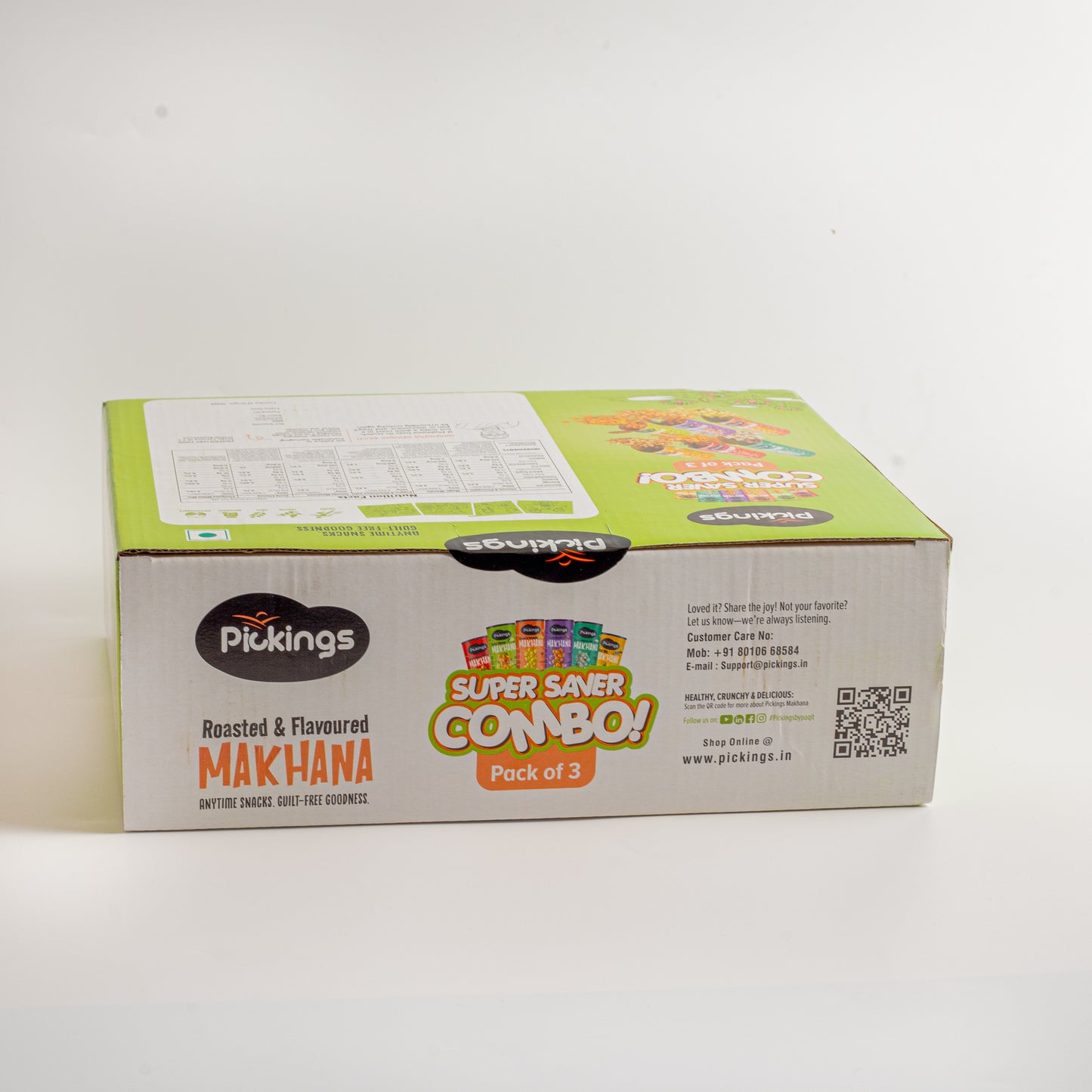 Himalayan Salt & Pepper, Zesty cheesy , Chatpata Makhana Millet Mix (PACK of 3)